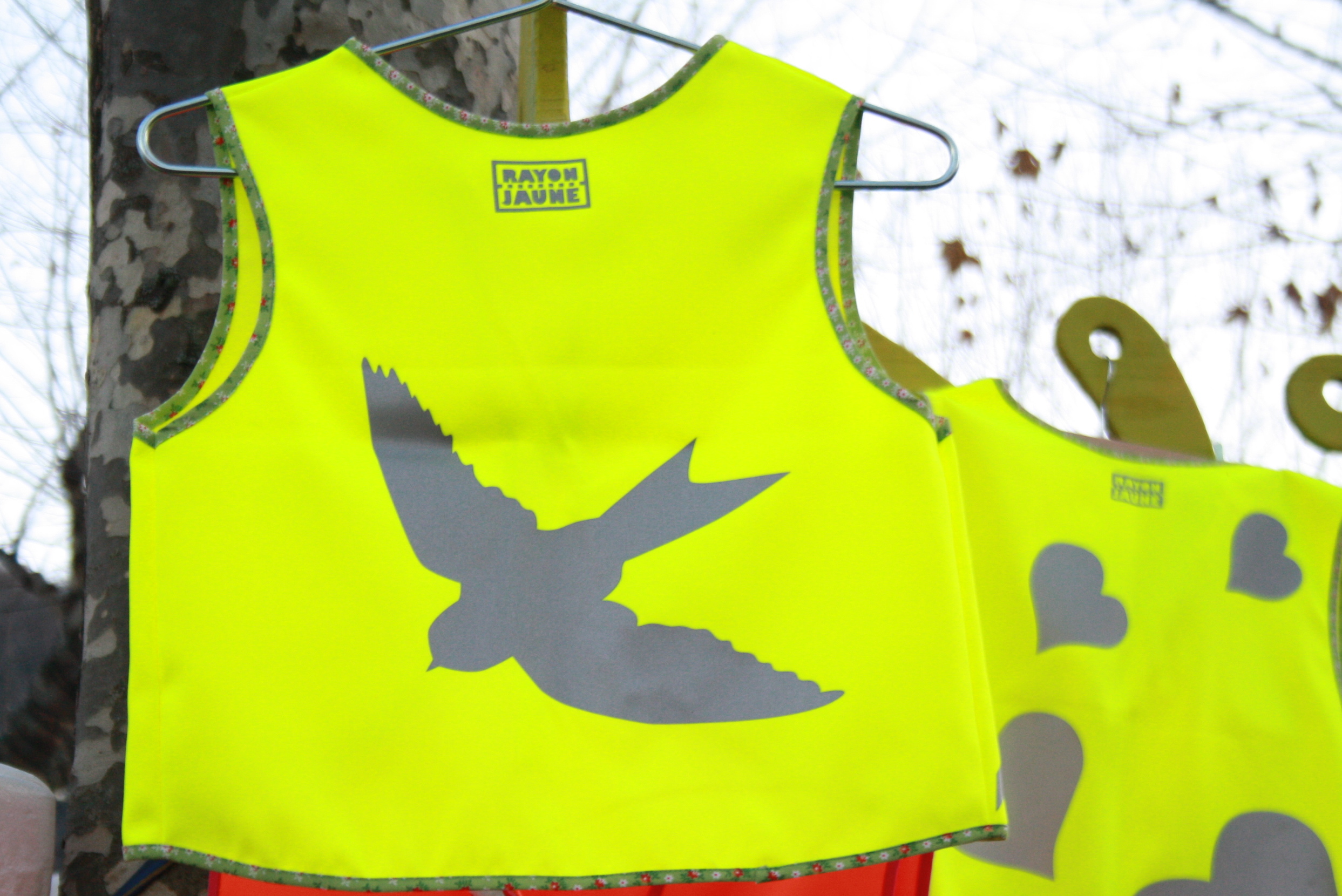 gilets vélo femme modèle oiseaux